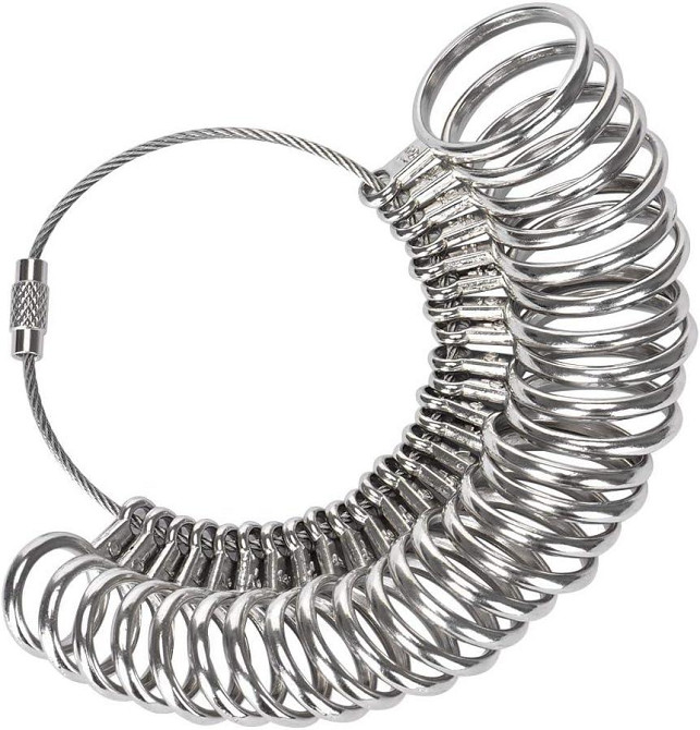 Пальцемер і кольцемер з 31 металевим кільцем Київ - фото 2