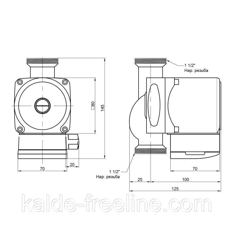 Насос Grundfos Icma 25/60 №P321 Харків - фото 2