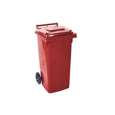 Контейнер для сміття Алеана На колесах з ручкою Червоний 240 л (алн 122068/червоний) Вінниця