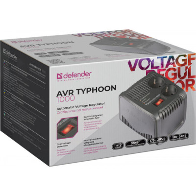 Стабилизатор Defender Typhoonl 1000VA 320W (99033) Винница - изображение 2