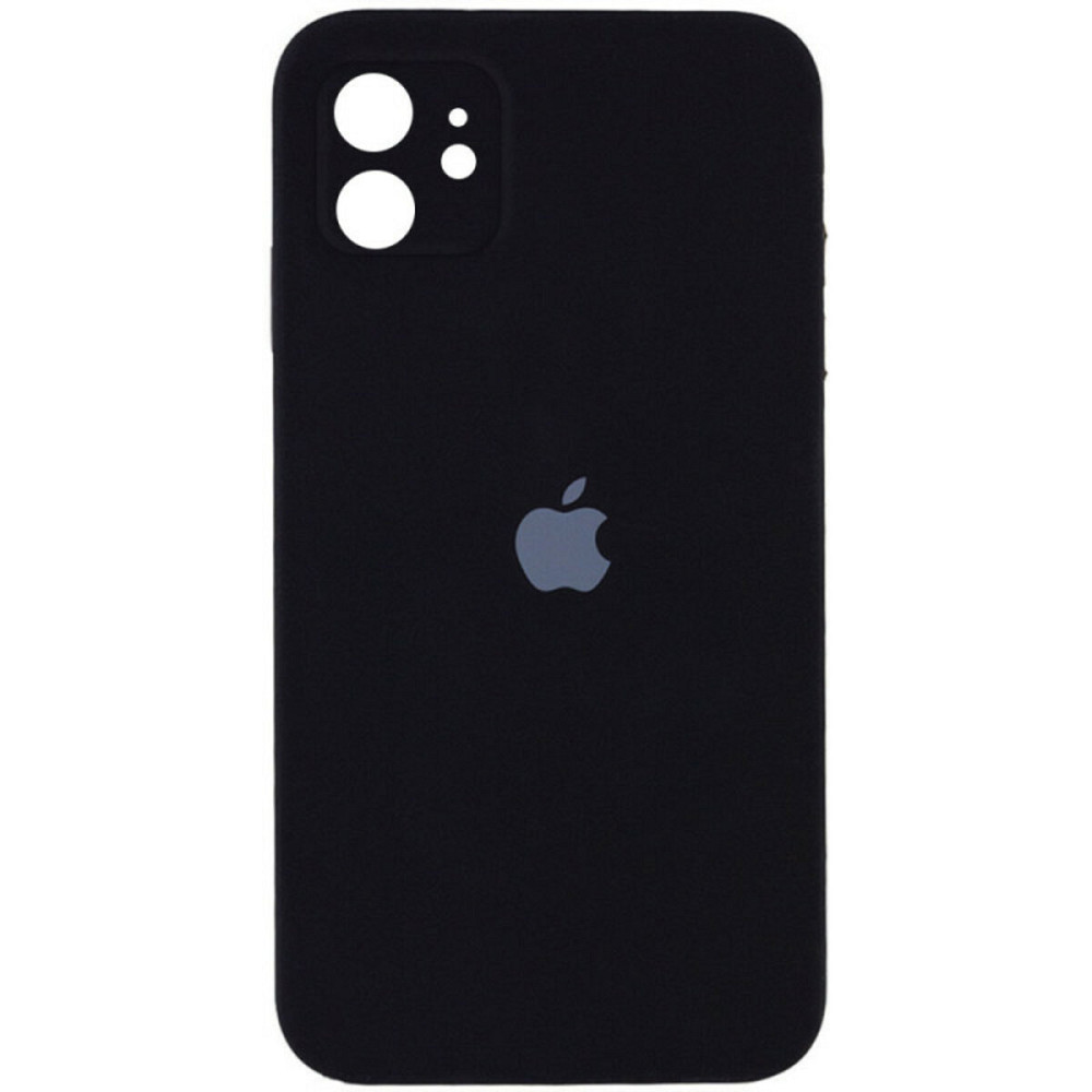 Чохол для смартфона Silicone Full Case AA Camera Protect for Apple iPhone 12 14,Black Киев - изображение 1