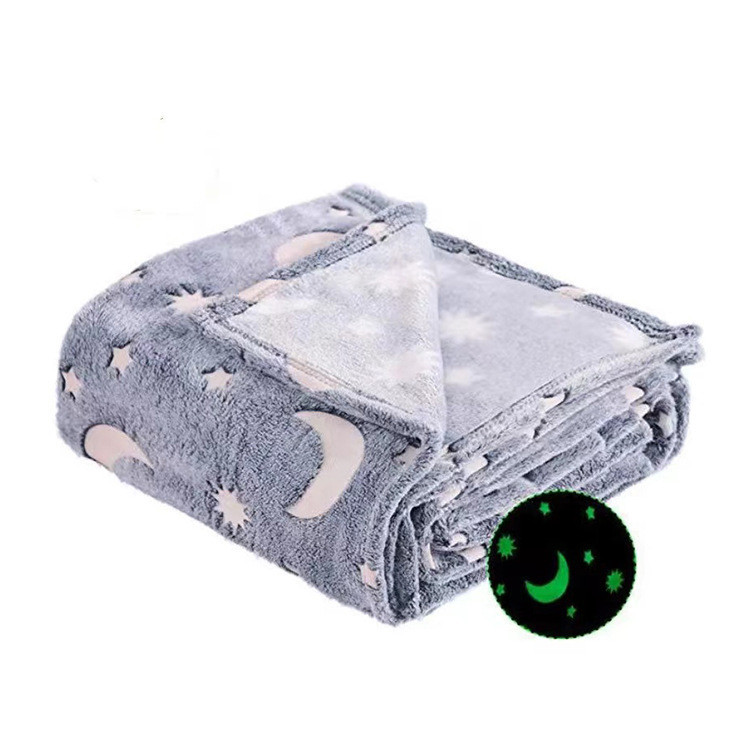 М'яка ковдра що світиться для сну Blanket kids Magic Star 150х100 см, Ковдра KE-361 що світиться Київ - фото 7