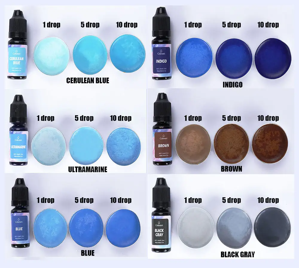 Жидкие красители для изготовления мыла и свечей, 18 цветов, набор жидких пигментов Каменец-Подольский - изображение 8