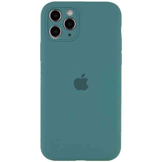 Чохол для смартфона Silicone Full Case AA Camera Protect for Apple iPhone 12 Pro Max 46,Pine Green Киев