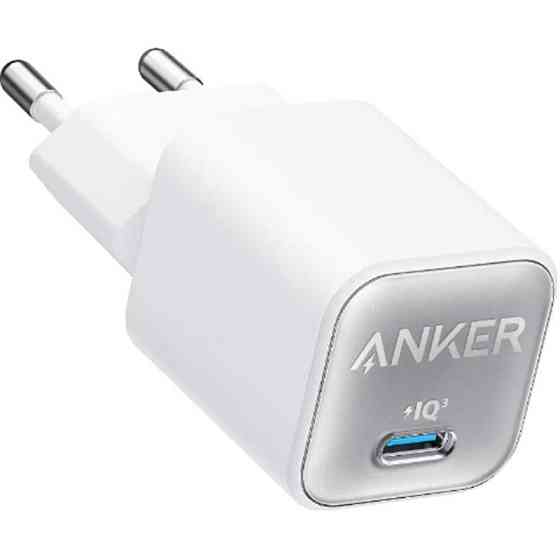 Мережевий зарядний пристрій Anker PowerPort 511 Nano III White, 30 W USB Type-C (A2147G21) ( Білий ) Харьков