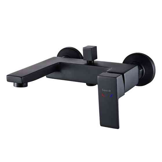 Змішувач для ванни IMPRESE KARLOV чорний Київ