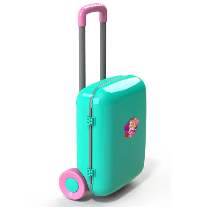 Валіза дитяча Doloni Toys на колесах Бірюзова (01520/02) Чернігів - фото 1