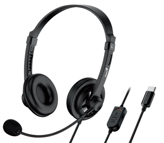 Гарнитура Genius HS-230U USB-C Black (7095641) Киев