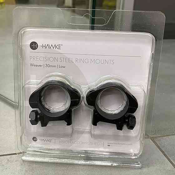 Кільця Hawke Precision Steel, 30 мм, Low, на Weaver / Picatinny (23005) Solmir Київ