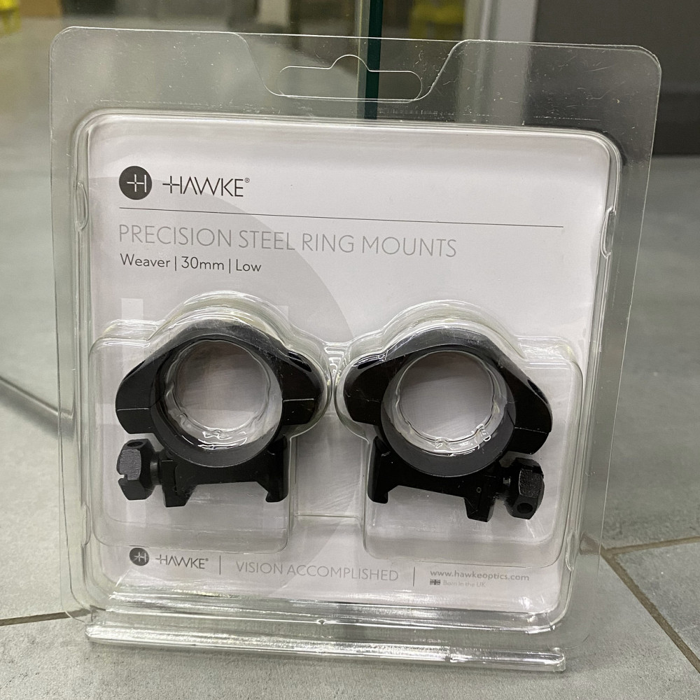 Кільця Hawke Precision Steel, 30 мм, Low, на Weaver / Picatinny (23005) Solmir Київ - фото 2