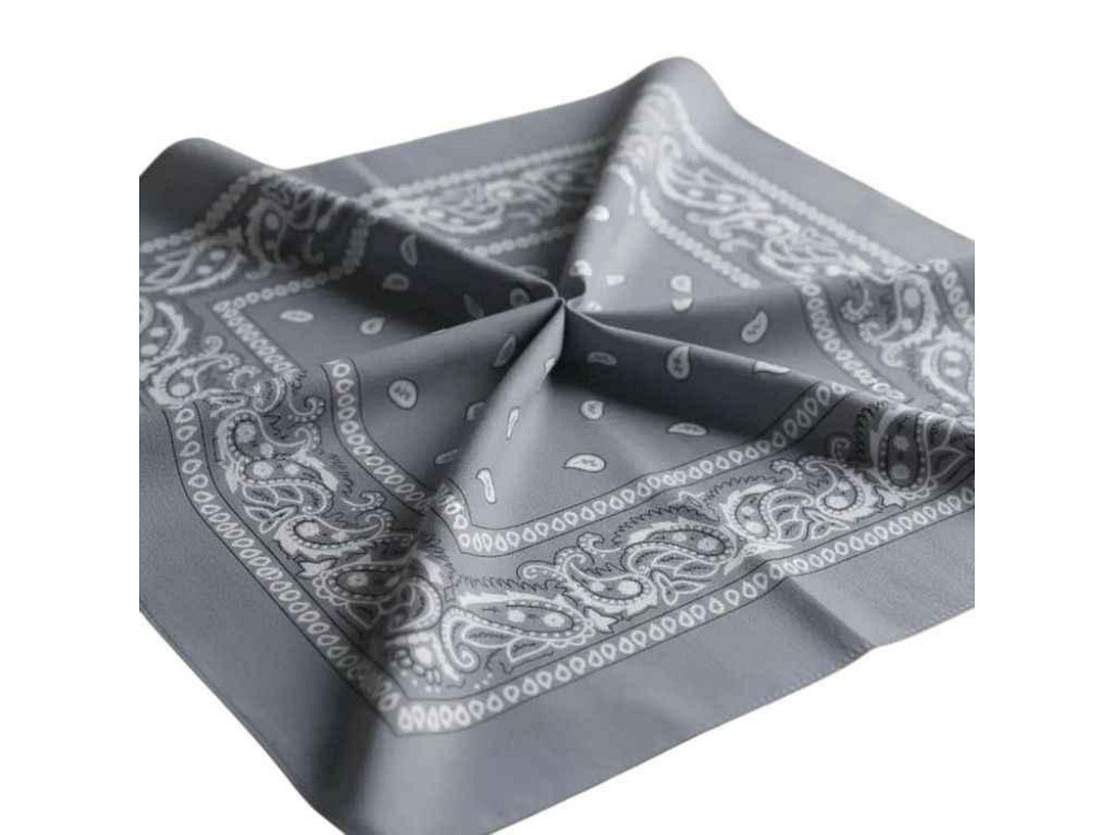 Бандана сірий класична арт.1-13 р.55*55 ТМ SHAPKI Київ - фото 1