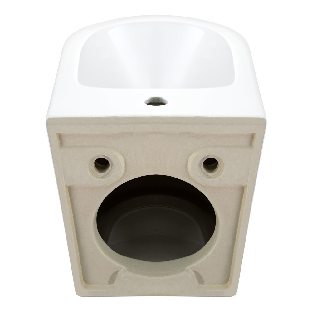 Биде подвесное Qtap Scorpio 515x370x350 White QT14551380GW Киев - изображение 4