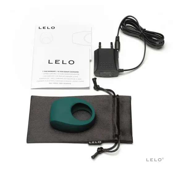 Ерекційне кільце з вібрацією LELO Tor 2 Green Львів