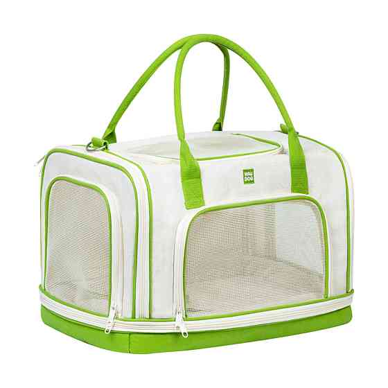 Сумка-переноска для котів та дрібних порід собак WAUDOG Relax Eco, 47x30x28 см, до 8 кг Київ