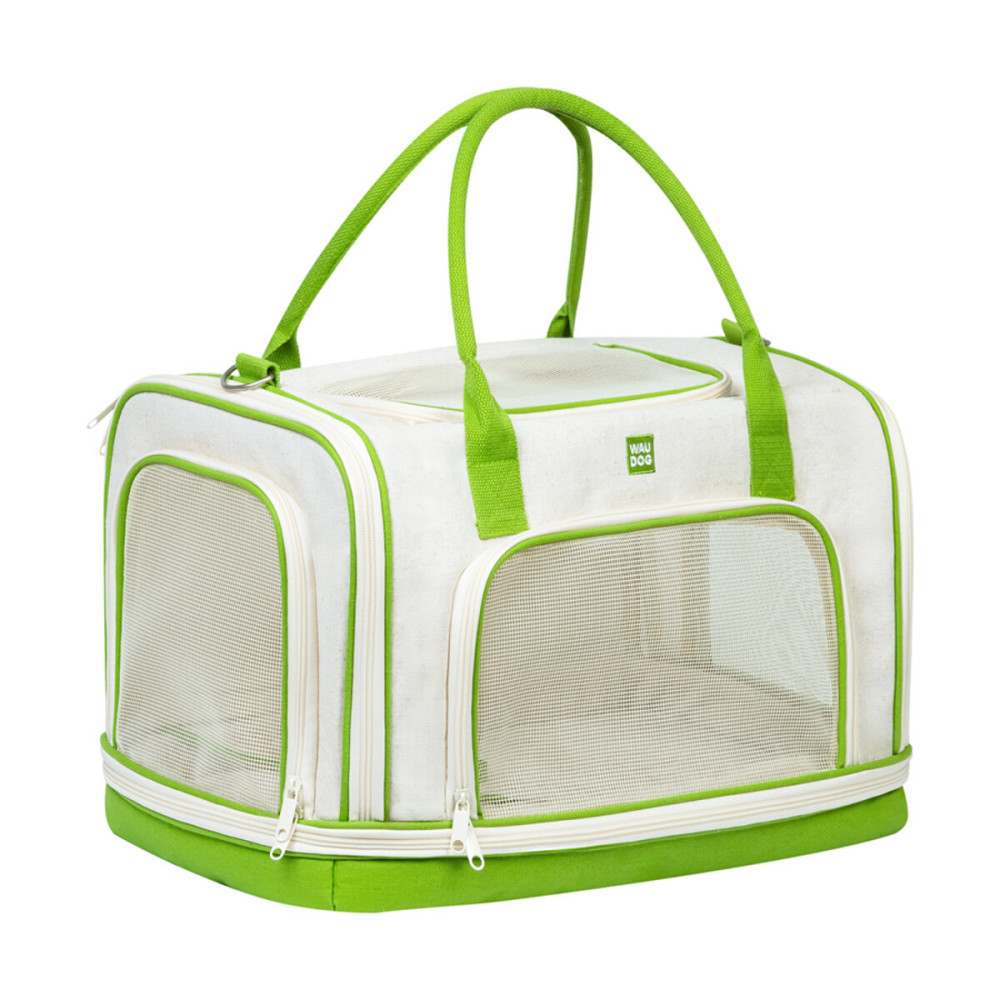 Сумка-переноска для котів та дрібних порід собак WAUDOG Relax Eco, 47x30x28 см, до 8 кг Київ - фото 1