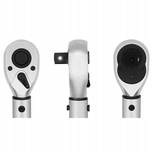 Динамометричний ключ з 3 накладками 17/18/21 мм Bigstren (19964) Сталь, хром Нововолинськ - фото 5