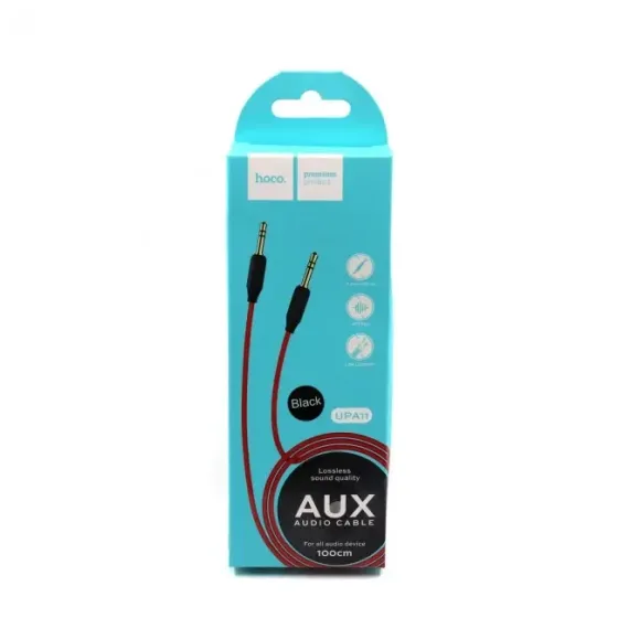 Кабель AUX 3.5mm Jack Hoco UPA 11 Красный Киев