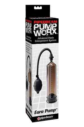 Помпа вакуумная Pipedream Pump Worx Euro Pump черная, 57 см Sex Aura Киев