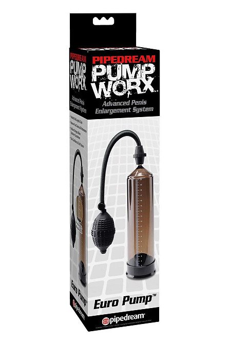 Помпа вакуумная Pipedream Pump Worx Euro Pump черная, 57 см Sex Aura Киев - изображение 4