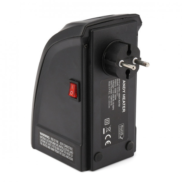 Портативний міні обігрівач Rovus Handy Heater 400W Винница - изображение 4