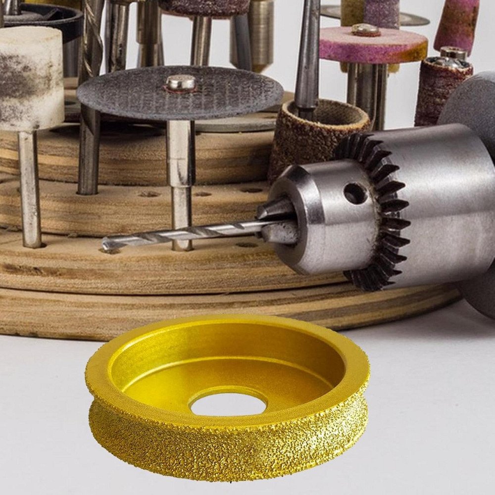 Алмазний диск 75x10 мм для шліфування каменю та скла Київ - фото 7