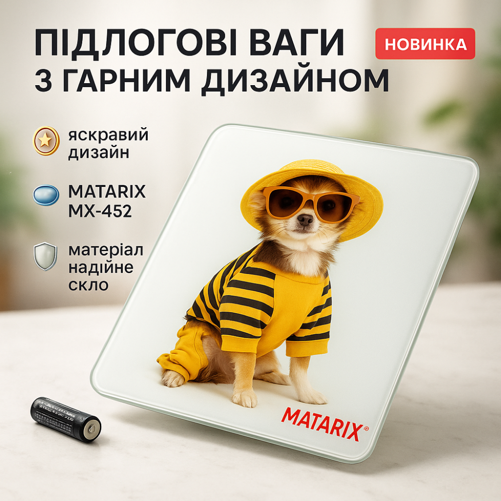 Ваги домашні електронні MATARIX MX-452 180кг, Ваги для визначення маси тіла підлогові персональні CS-16 Львів - фото 9