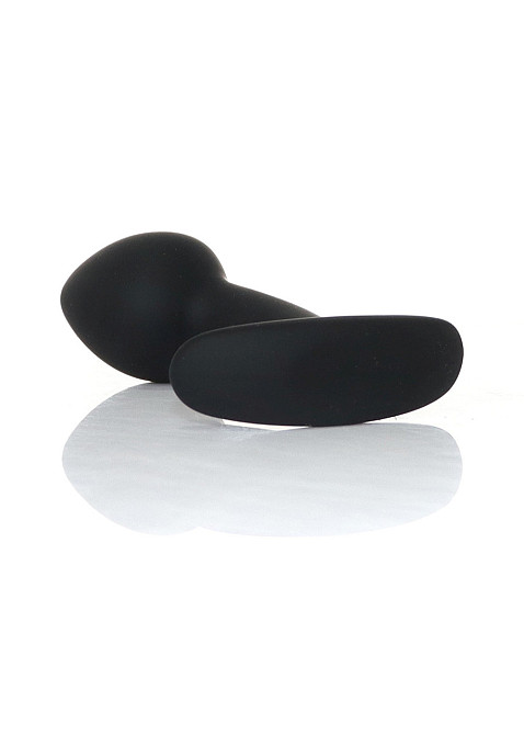 Анальна пробка силіконова Jewellery Curved PLUG- M Sex Aura Київ - фото 7