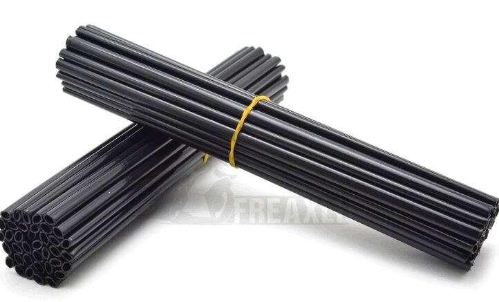 Накладки на спицы защитные (компл. 72 шт., черные)-2 Мукачево - изображение 1