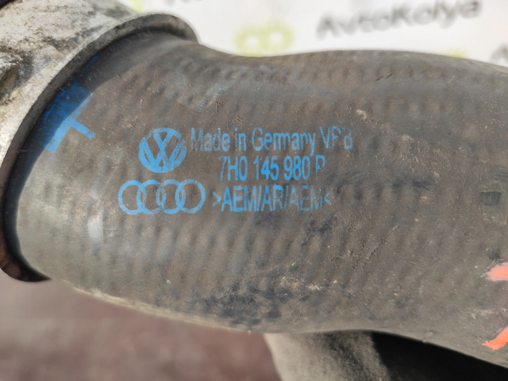 Патрубок інтеркулера VW T5 2.5 tdi 2003-2015 (7H0145980R) Ковель - фото 2