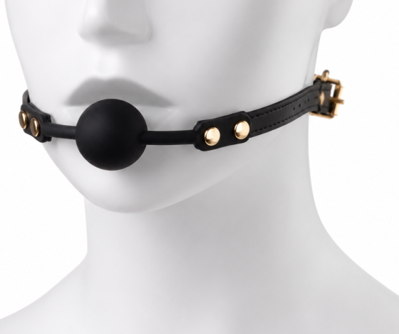 Кляп - Knebel Ball Gag Black Sex Aura Київ