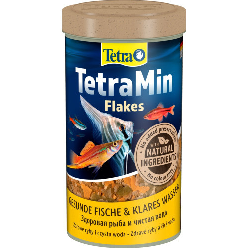 Корм Tetra Min Flakes для аквариумных рыбок хлопья 100 г/500 мл Киев - изображение 1
