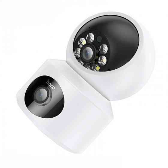 Внутренняя HD-камера видеонаблюдения Hoco DI53 Белый Киев