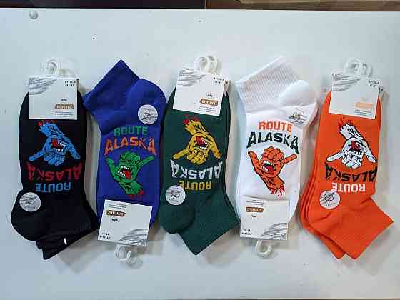 Шкарпетки чоловічі прикольні за висотою в наборі з 5 шт. Корона. Розмір 41-47 AY125-8 Київ