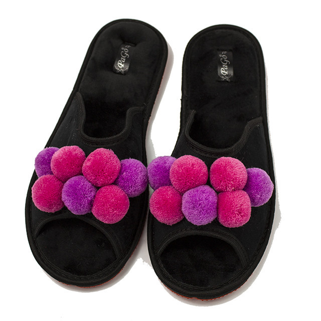 Тапочки комнатные женские открытые 