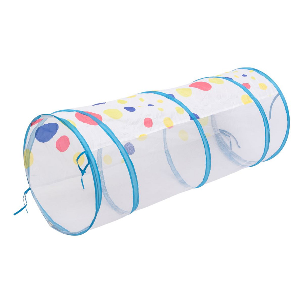 Lugi Намет дитячий 3 в 1 70×70×90 см ігровий намет з тунелем і басейном Блакитна HP-S-4NDBL Коломия - фото 8