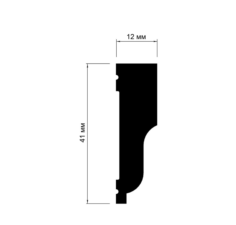 Молдинг полимерный Grand Decor HCR 530 Днепр - изображение 4