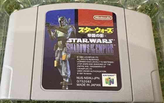 Оригінальний крутий картрідж Nintendo 64 StarWars як новий. Харків