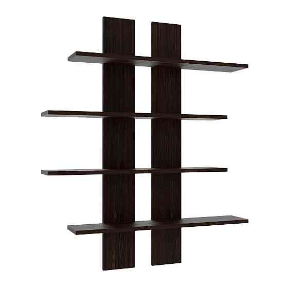 Полиця навісна ПН-6, Венге Магія, 910/160/1100 Львів