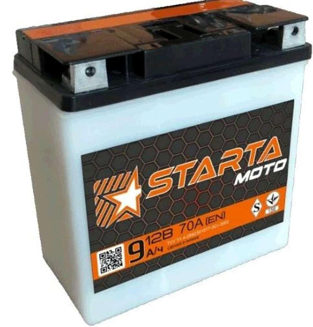 Аккумулятор   12V 9А   заливной   TA   (под болт) Мукачево - изображение 1