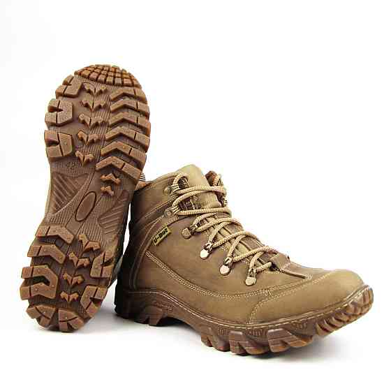 Військові черевики демісезонні, чоловічі, коричневі, тактичне взуття, прошиті, дихаючі, стійкі до зношення Львів