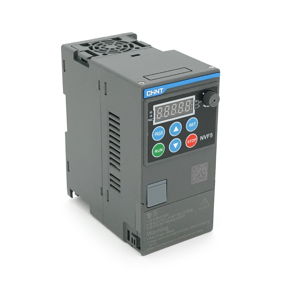 Преобразователь частоты CHINT NVF5-1.5/TS4-B, 1,5 кВт, 380В, 400Гц-max, векторный,3 фазы Киев - изображение 1