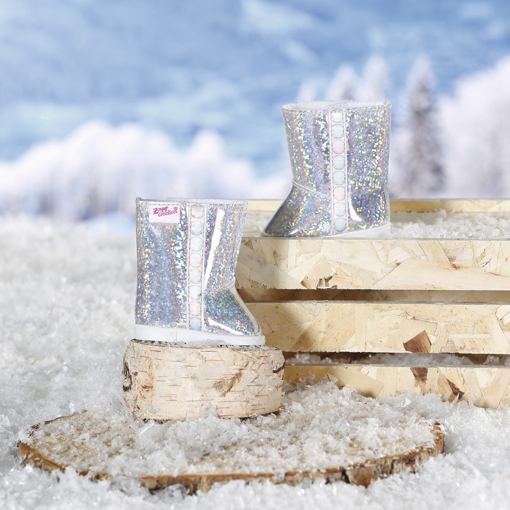 Взуття для ляльки Baby Born - Cріблясті чобітки Дніпро - фото 3