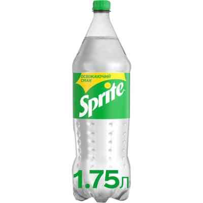 Напиток Sprite Безалкогольный сильногазированный 1.75 л (5449000132505) Винница