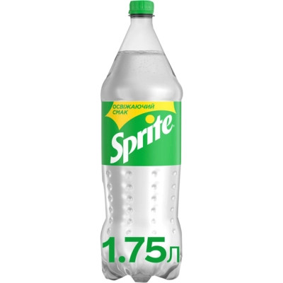 Напій Sprite Безалкогольний сильногазований 1.75 л (5449000132505) Вінниця - фото 1