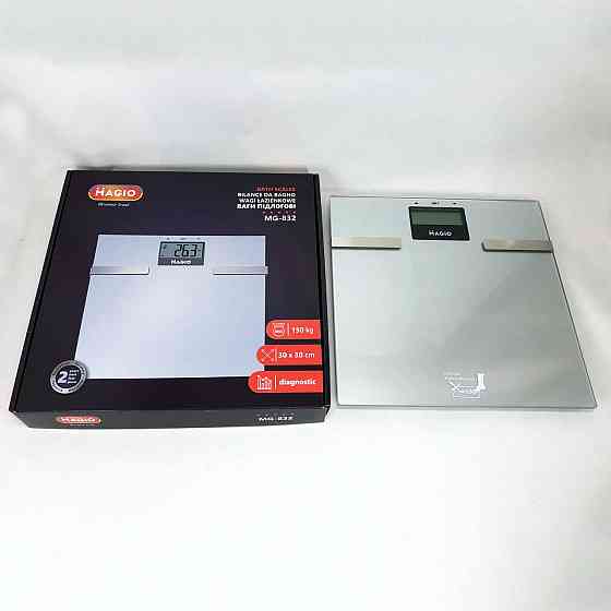 Підлогові ваги з функцією вимірювання ваги MAGIO MG-832, Точні ваги для тіла Ваги для визначення BJ-52 Львів