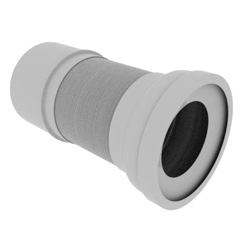 Гофротруба унитазна Zerix GA-01-B армированная для пластиковой канализации диаметром 110 мм (ZX4968) Киев - изображение 1