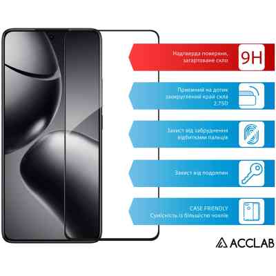 Скло захисне ACCLAB Full Glue Xiaomi 14T Pro Black (1283126603464) Вінниця