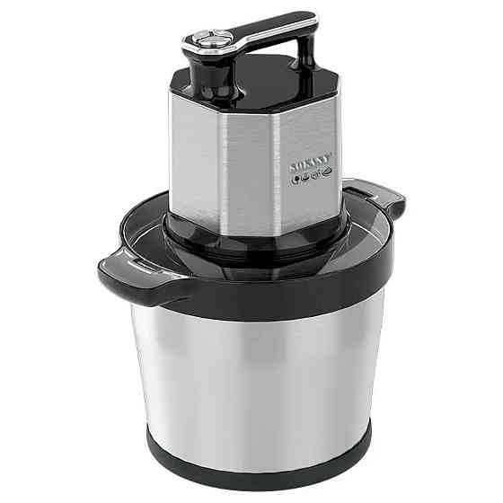 Sokany Чопер подрібнювач 800 Вт з чашею на 4,5 літрів 6 лез м'ясорубка Sokany SK-06033 Коломыя