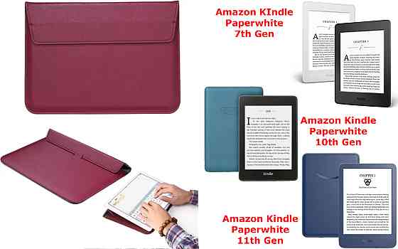 Чехол-конверт VitoCase для Amazon KIndle Paperwhite 7th Gen, 10th Gen, 11th Gen, с функцией подставки для Киев