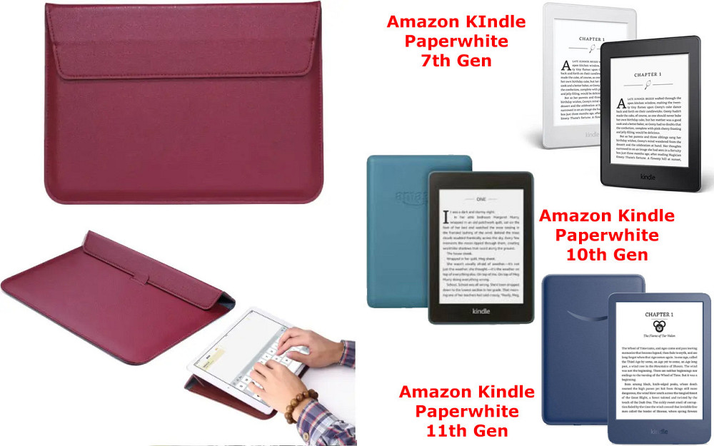 Чехол-конверт VitoCase для Amazon KIndle Paperwhite 7th Gen, 10th Gen, 11th Gen, с функцией подставки для Киев - изображение 1